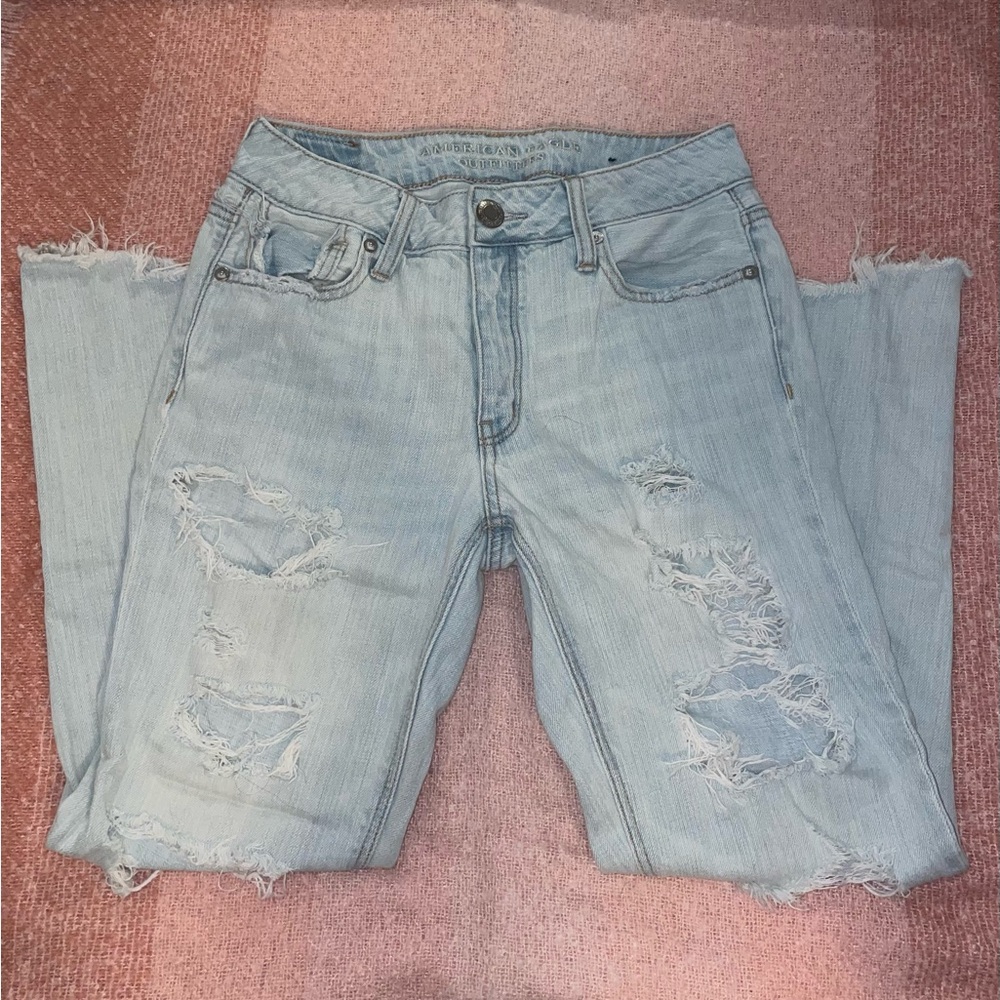 American eagle Tom girl jeans